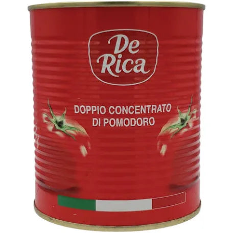 Tin tomato paste